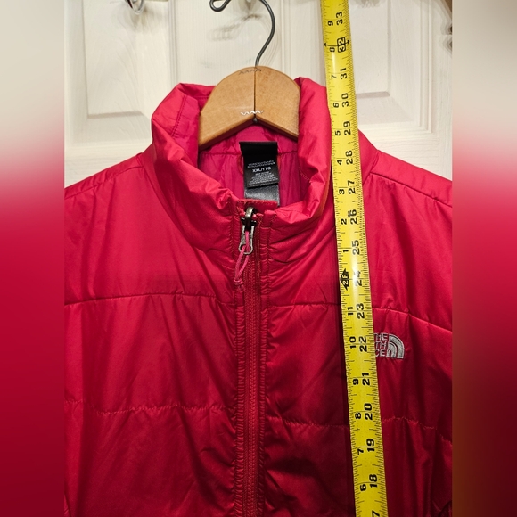 The north face pink quilter puffer jacket coat womens size XXL - Picture 7 of 8